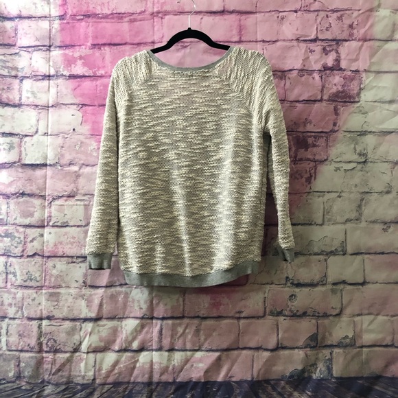 Grey scoop neck sweater - Picture 2 of 2